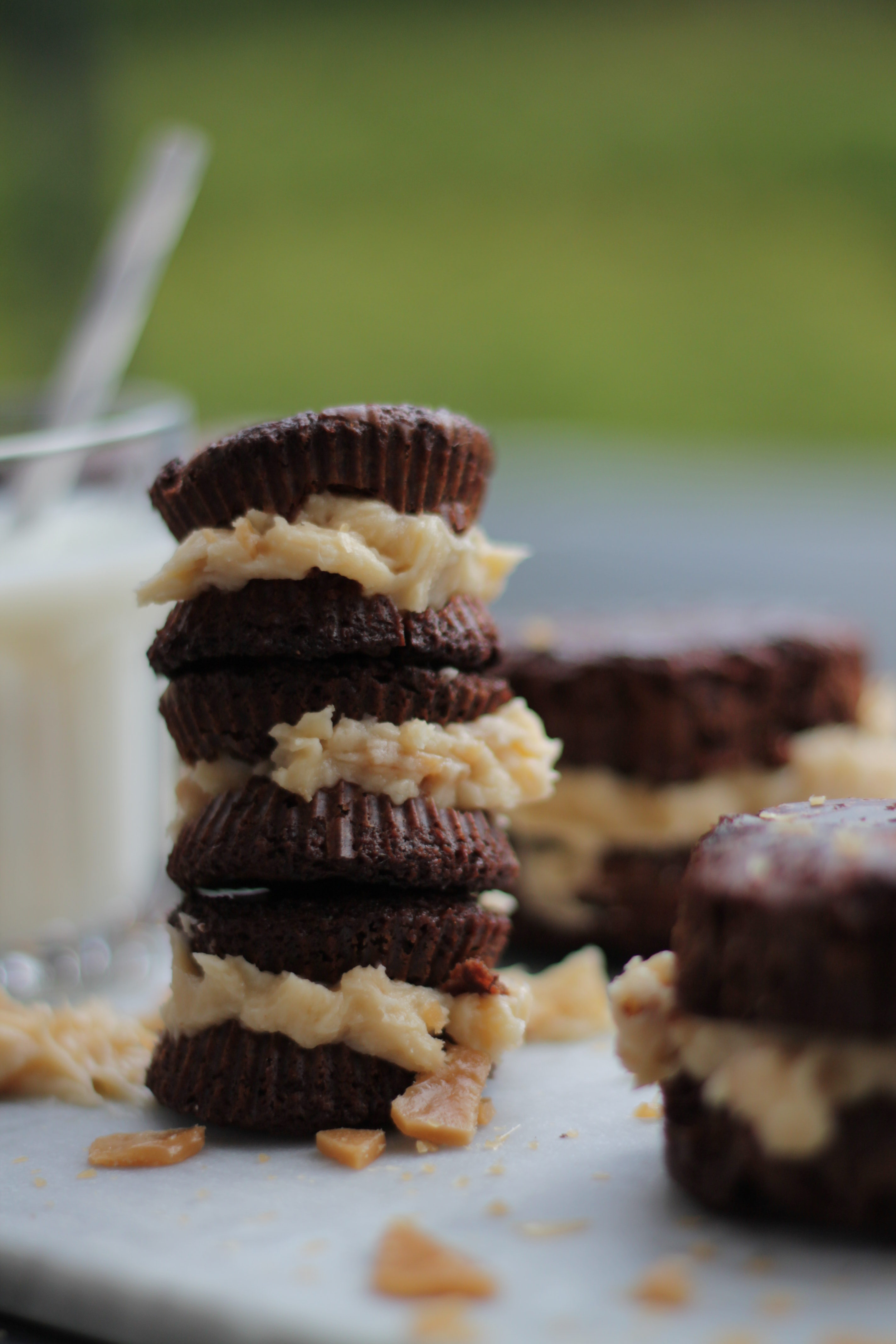 Glutenfri Karamel Cookies