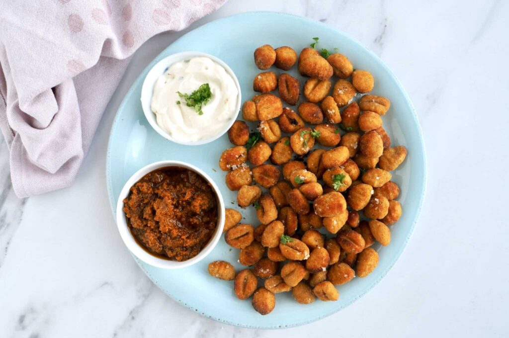 Glutenfri gnocchi i airfryer