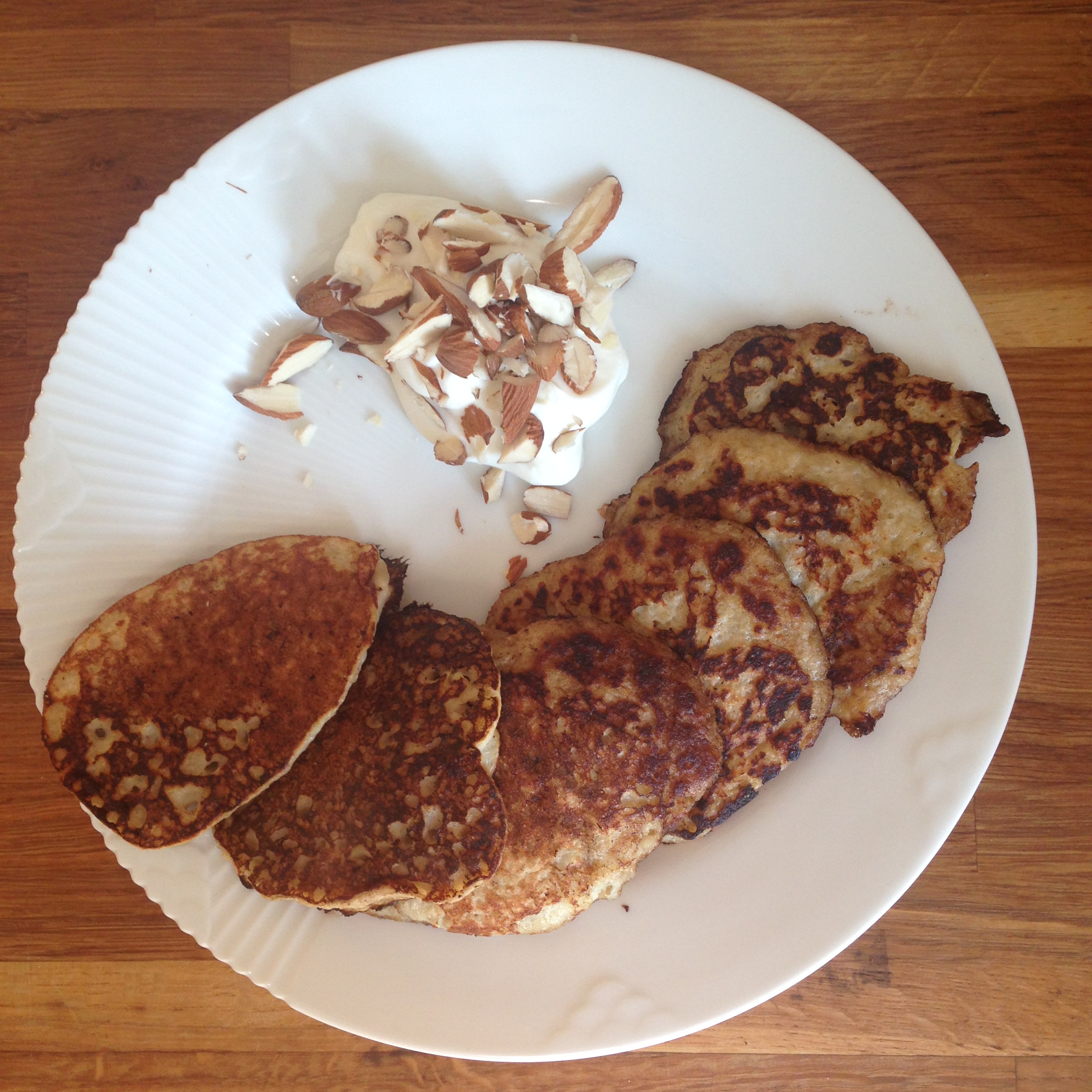 Glutenfri bananpandekager med kokos