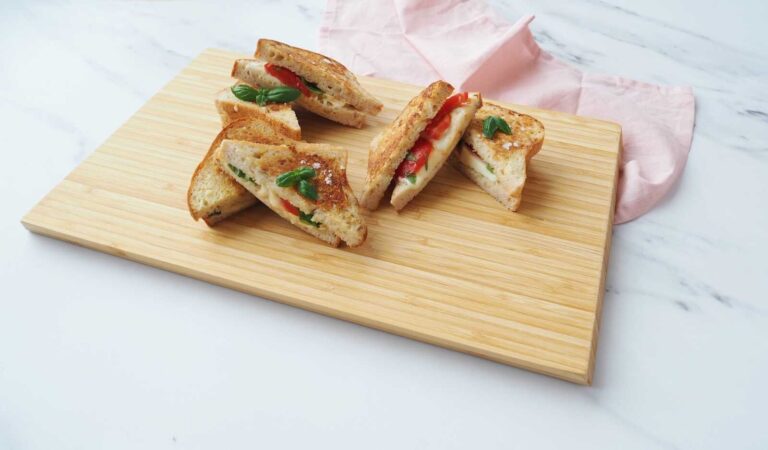 Glutenfri mozzarella sandwich