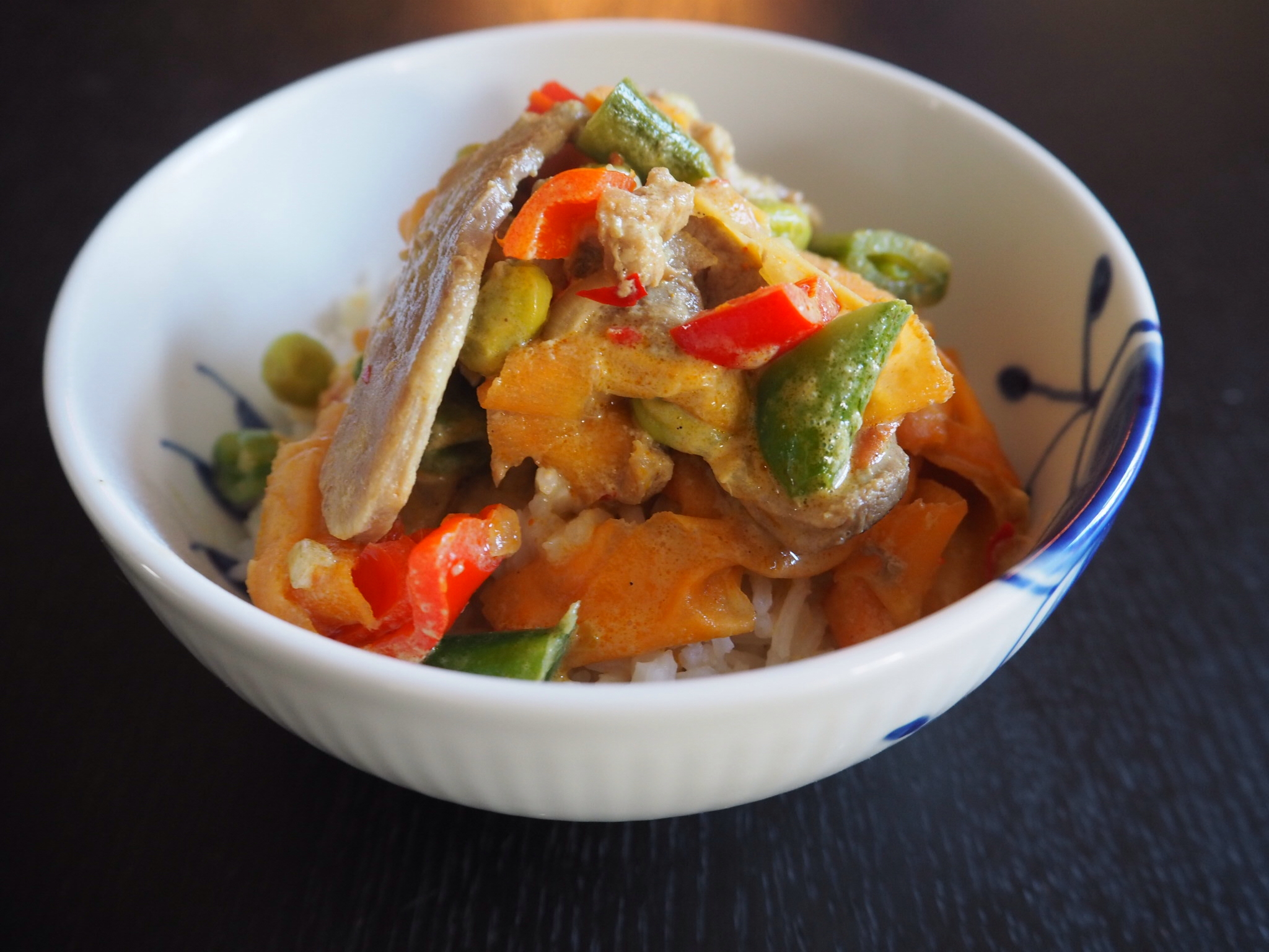 Glutenfri wok med and