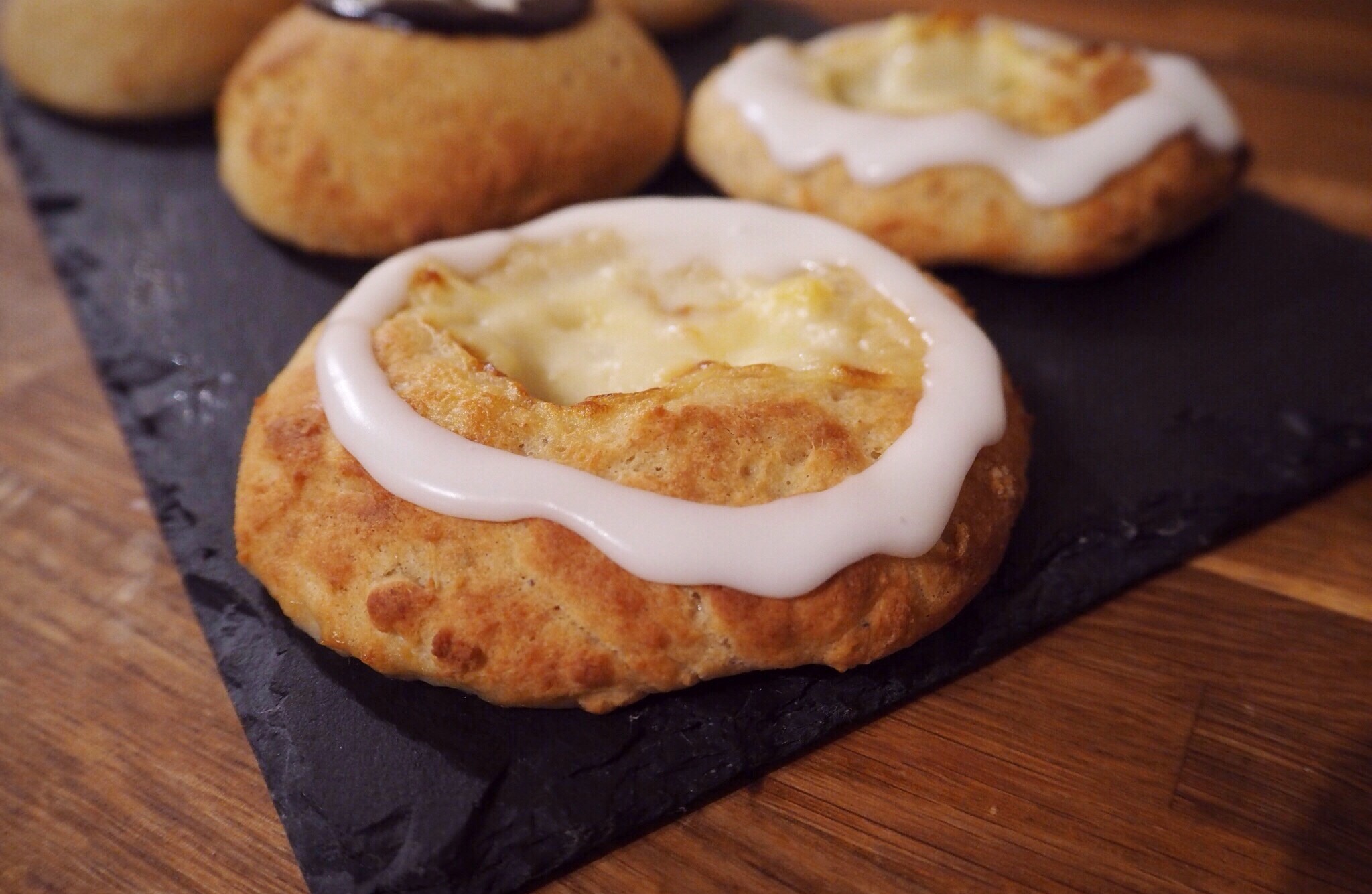 Glutenfri fastelavnsboller med creme