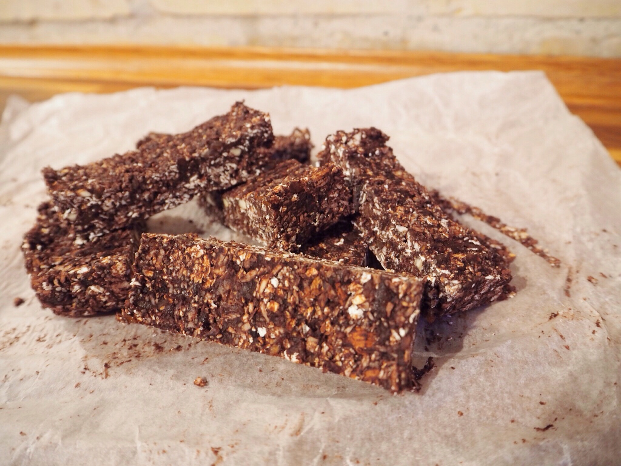 Glutenfri energibar med chiafrø