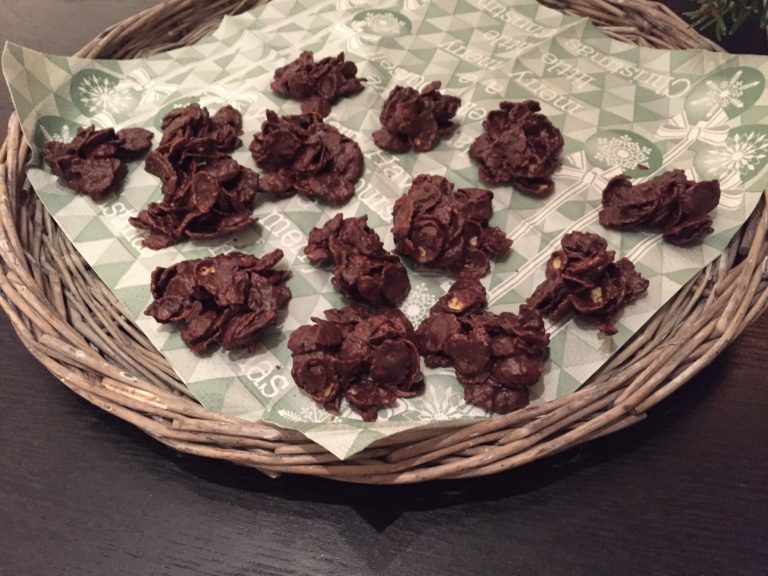 Knasende glutenfri cornflakeskonfekt