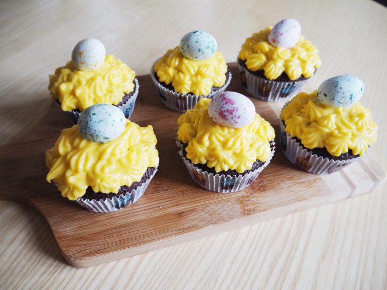 Glutenfri påskecupcakes
