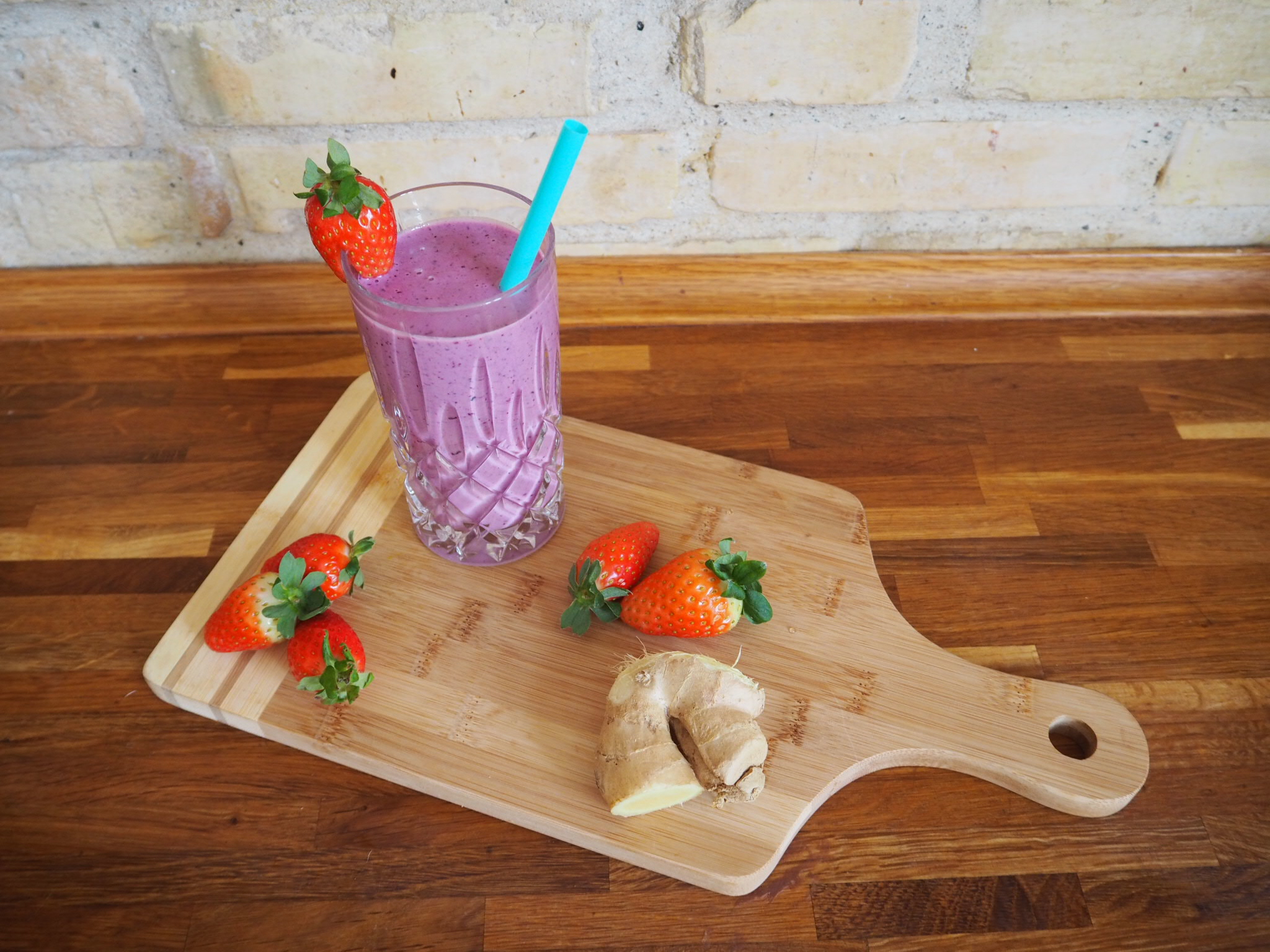 Blåbærsmoothie