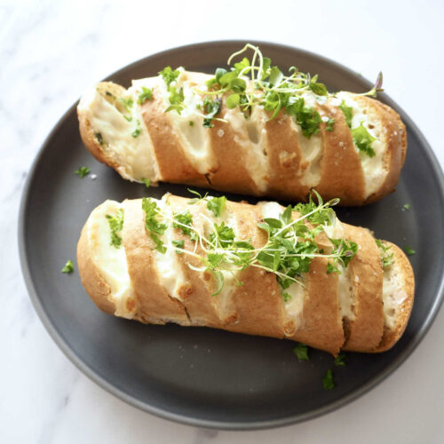 Glutenfri hvidløgsbrød
