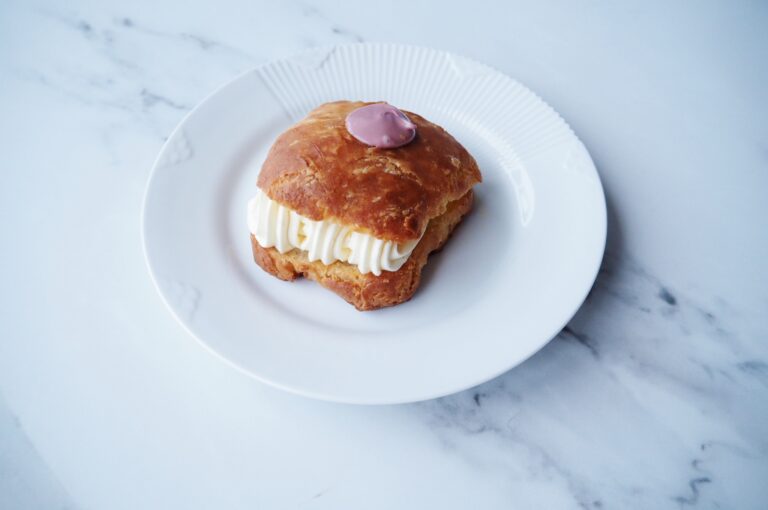 Fastelavnsbolle af glutenfri wienerdej
