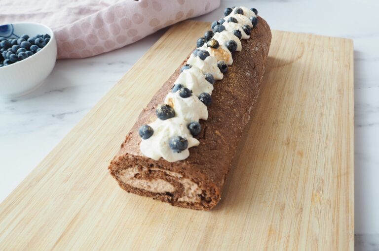 Glutenfri chokoladeroulade