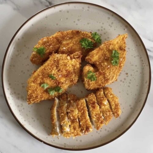 glutenfri crispy chicken I airfryer