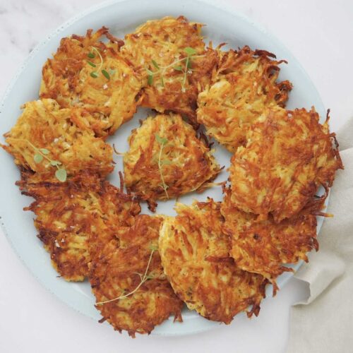 Glutenfri røsti af rodfrugter